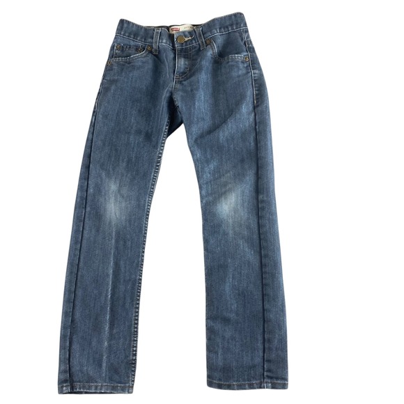 Levi's Other - Levi's 511 Slim Fit Boys Jeans Dark Wash Adjustable‎ Waist Size 10 Regular